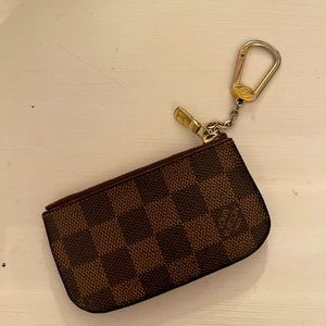 LOUIS VUITTON Damier Ebene Key Pouch